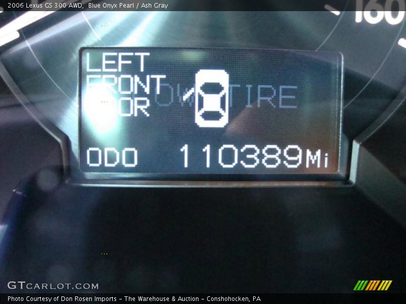 Blue Onyx Pearl / Ash Gray 2006 Lexus GS 300 AWD