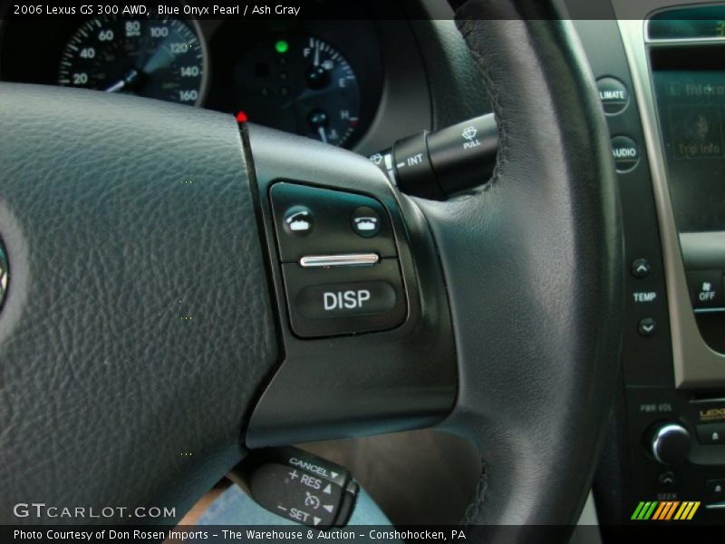 Blue Onyx Pearl / Ash Gray 2006 Lexus GS 300 AWD