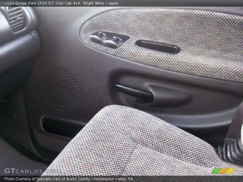 Bright White / Agate 2001 Dodge Ram 1500 SLT Club Cab 4x4