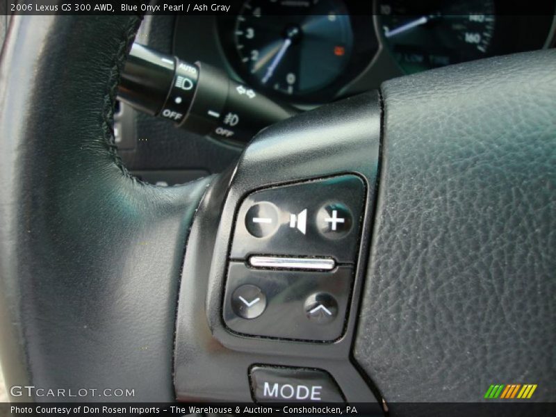 Blue Onyx Pearl / Ash Gray 2006 Lexus GS 300 AWD