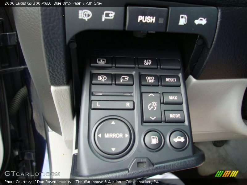 Blue Onyx Pearl / Ash Gray 2006 Lexus GS 300 AWD