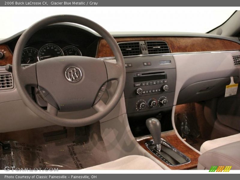 Glacier Blue Metallic / Gray 2006 Buick LaCrosse CX