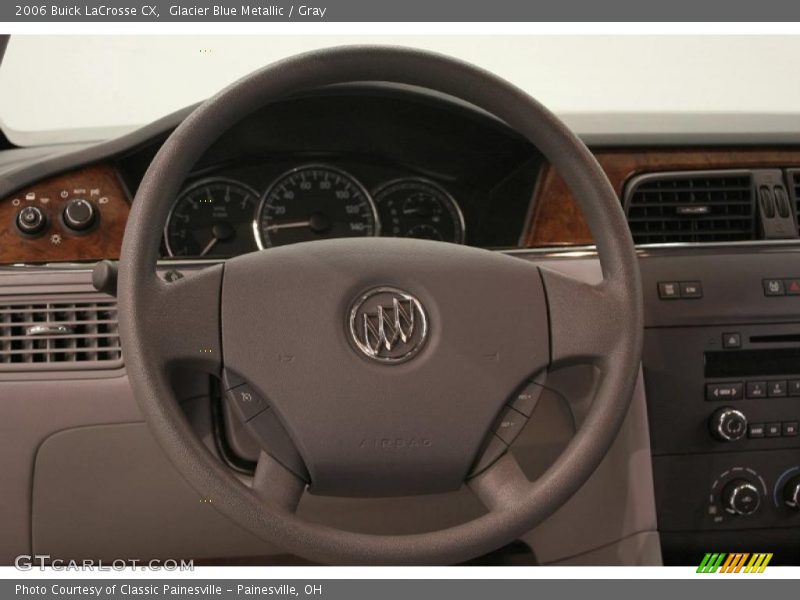 Glacier Blue Metallic / Gray 2006 Buick LaCrosse CX