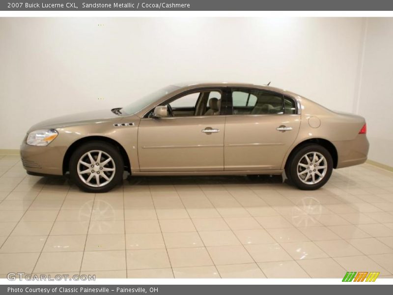 Sandstone Metallic / Cocoa/Cashmere 2007 Buick Lucerne CXL