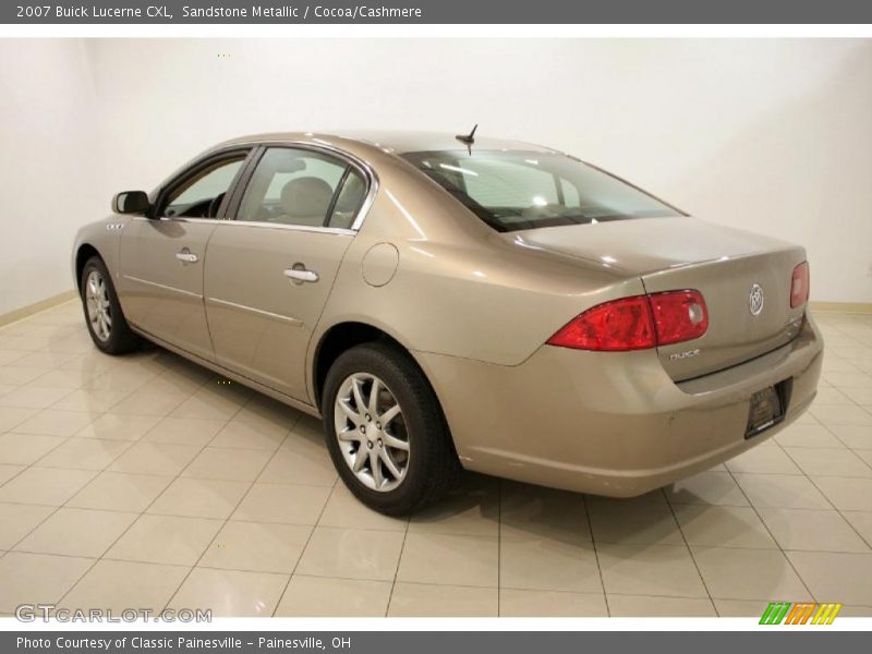 Sandstone Metallic / Cocoa/Cashmere 2007 Buick Lucerne CXL