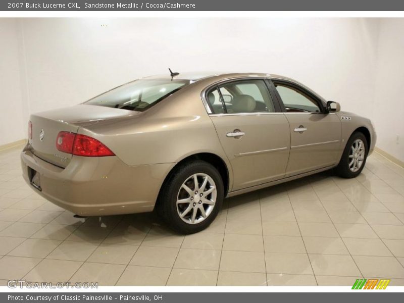 Sandstone Metallic / Cocoa/Cashmere 2007 Buick Lucerne CXL