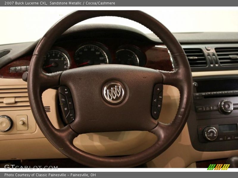 Sandstone Metallic / Cocoa/Cashmere 2007 Buick Lucerne CXL
