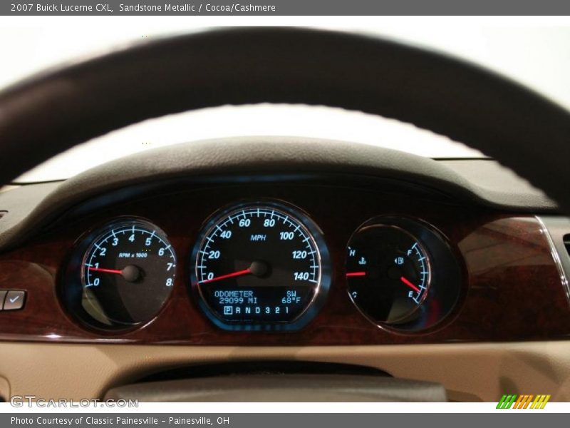 Sandstone Metallic / Cocoa/Cashmere 2007 Buick Lucerne CXL