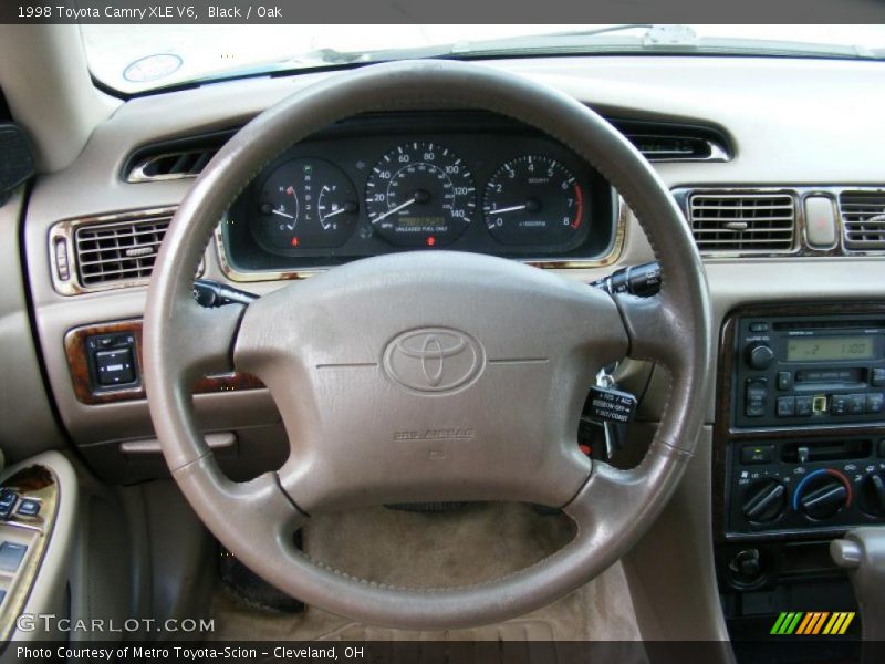 Black / Oak 1998 Toyota Camry XLE V6