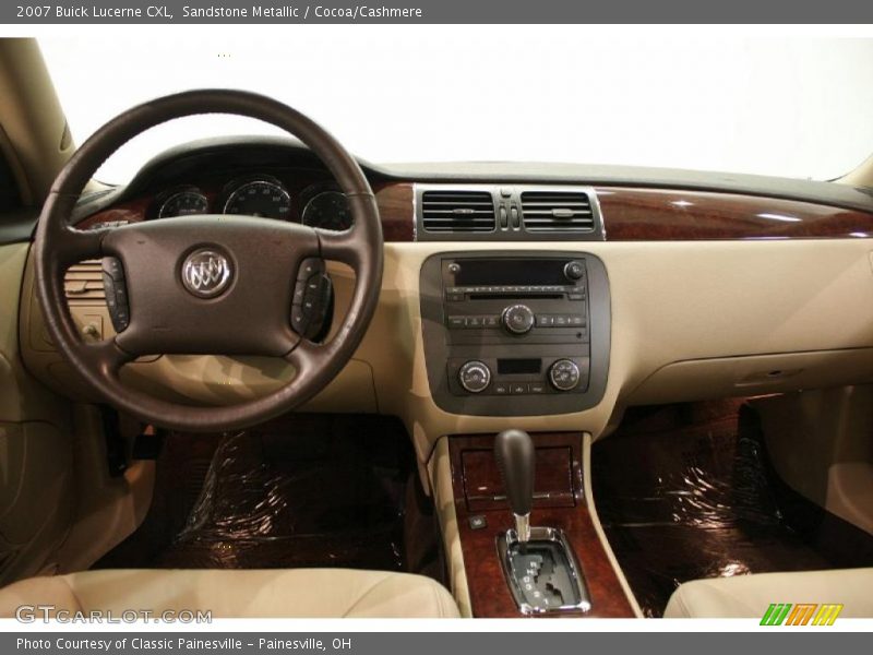 Sandstone Metallic / Cocoa/Cashmere 2007 Buick Lucerne CXL