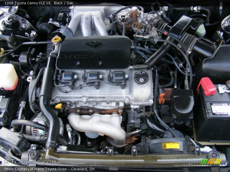 Black / Oak 1998 Toyota Camry XLE V6