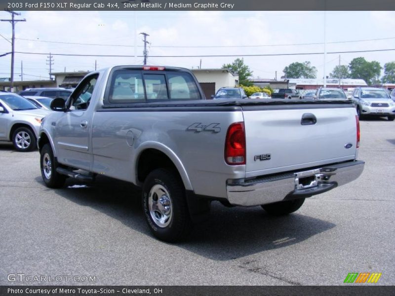 Silver Metallic / Medium Graphite Grey 2003 Ford F150 XLT Regular Cab 4x4