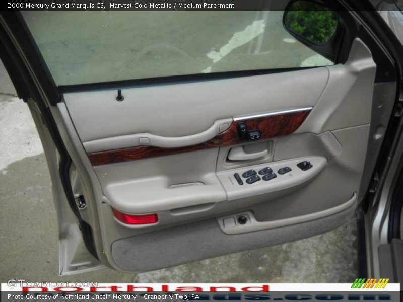 Harvest Gold Metallic / Medium Parchment 2000 Mercury Grand Marquis GS