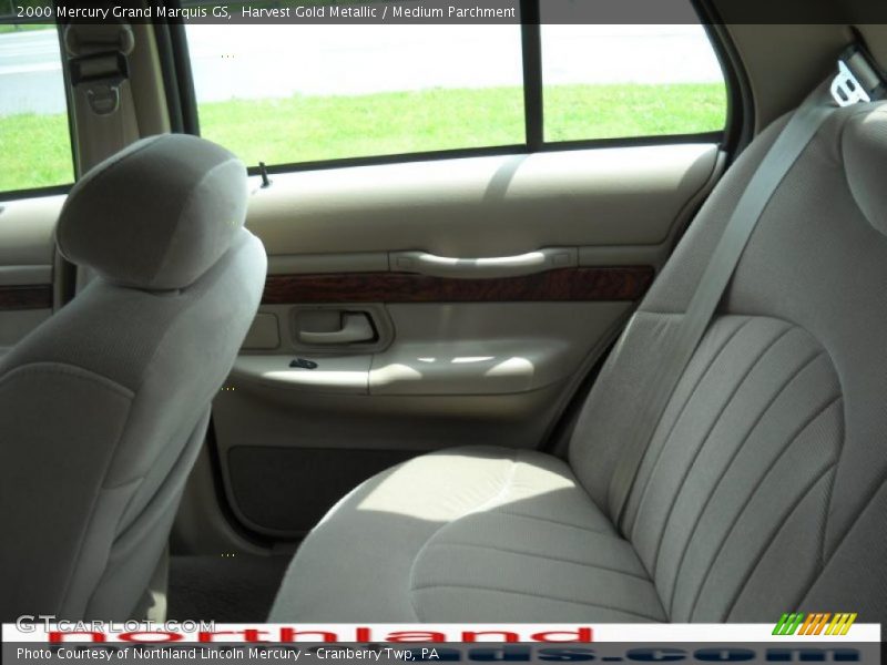 Harvest Gold Metallic / Medium Parchment 2000 Mercury Grand Marquis GS