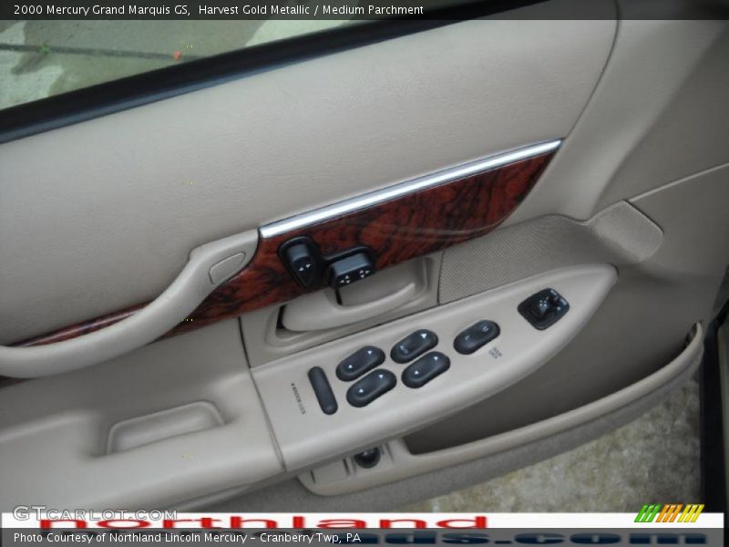 Harvest Gold Metallic / Medium Parchment 2000 Mercury Grand Marquis GS
