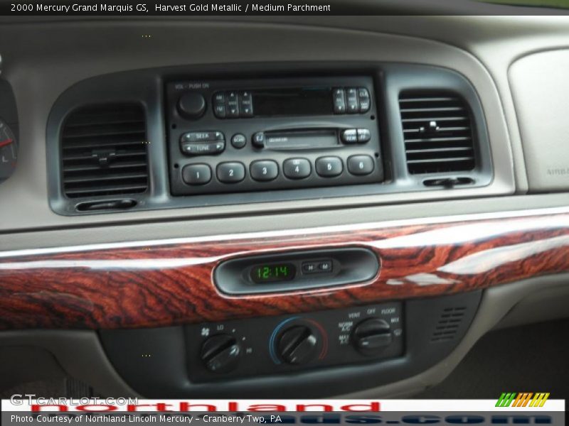 Harvest Gold Metallic / Medium Parchment 2000 Mercury Grand Marquis GS