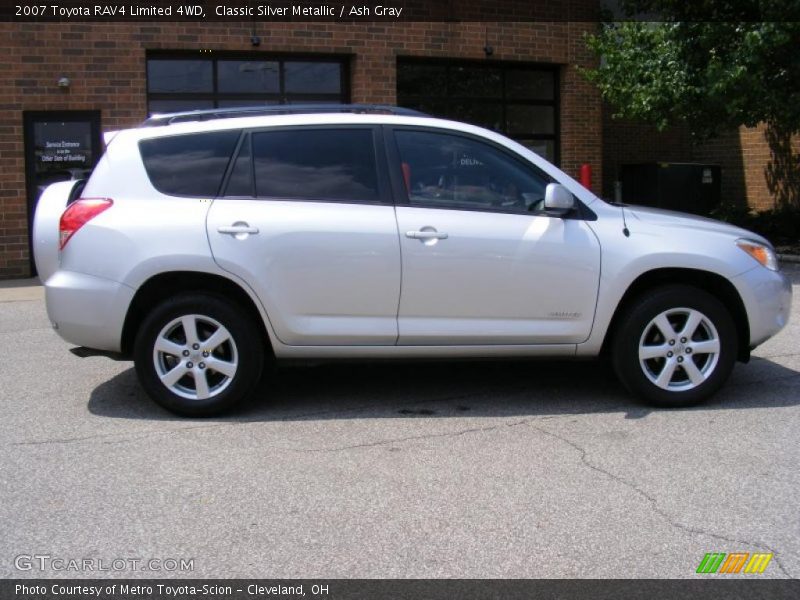 Classic Silver Metallic / Ash Gray 2007 Toyota RAV4 Limited 4WD