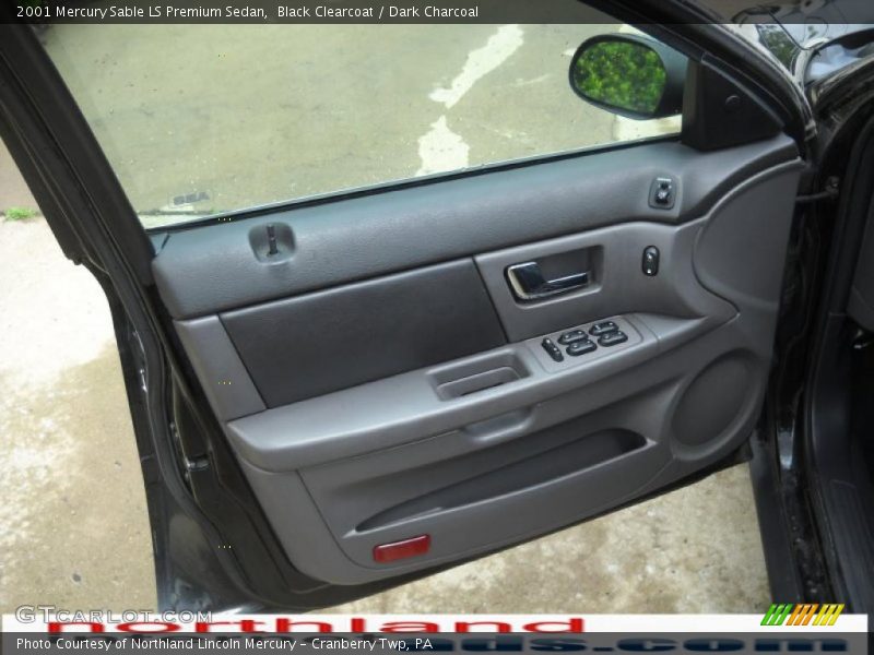 Black Clearcoat / Dark Charcoal 2001 Mercury Sable LS Premium Sedan