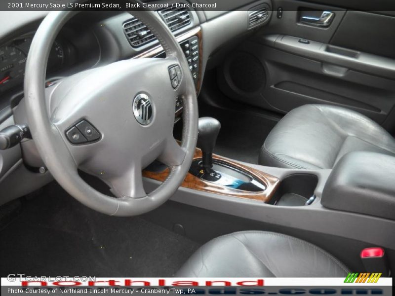 Black Clearcoat / Dark Charcoal 2001 Mercury Sable LS Premium Sedan