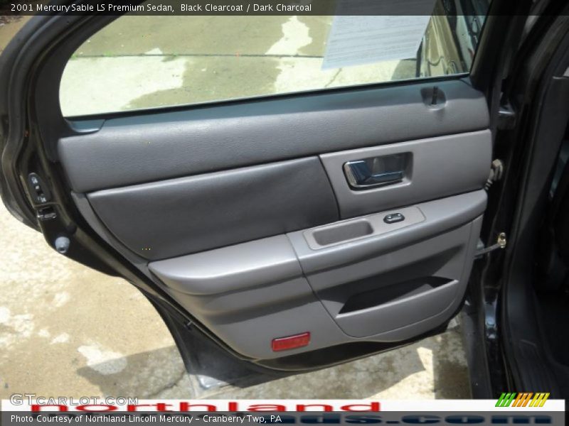 Black Clearcoat / Dark Charcoal 2001 Mercury Sable LS Premium Sedan