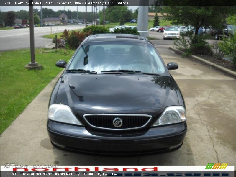 Black Clearcoat / Dark Charcoal 2001 Mercury Sable LS Premium Sedan