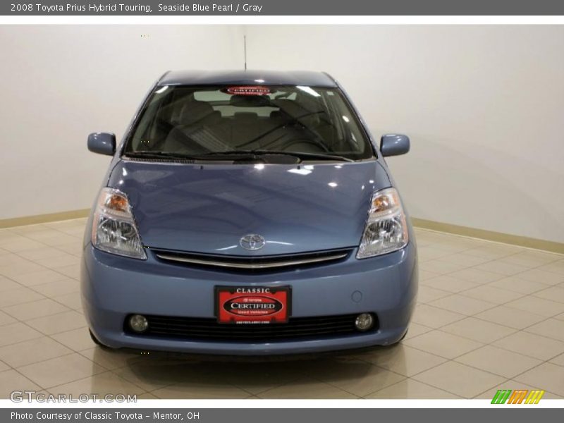 Seaside Blue Pearl / Gray 2008 Toyota Prius Hybrid Touring