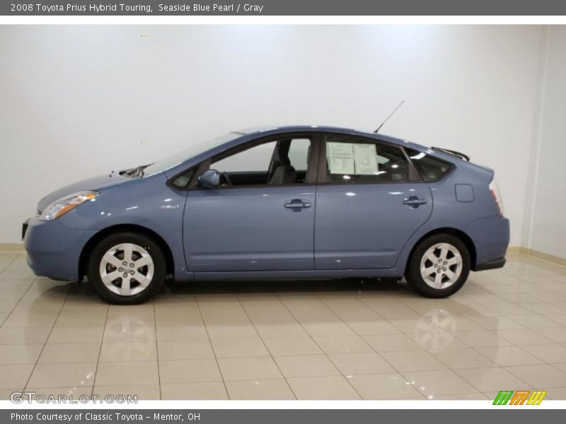 Seaside Blue Pearl / Gray 2008 Toyota Prius Hybrid Touring