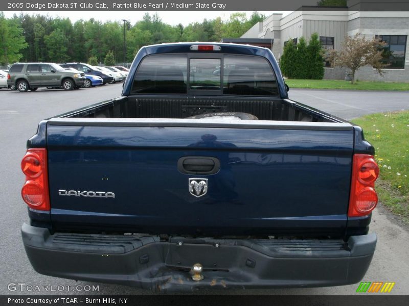 Patriot Blue Pearl / Medium Slate Gray 2005 Dodge Dakota ST Club Cab