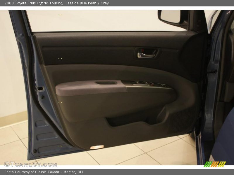 Seaside Blue Pearl / Gray 2008 Toyota Prius Hybrid Touring