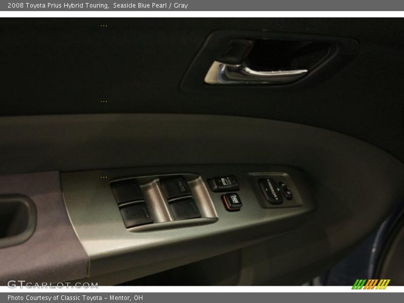 Seaside Blue Pearl / Gray 2008 Toyota Prius Hybrid Touring