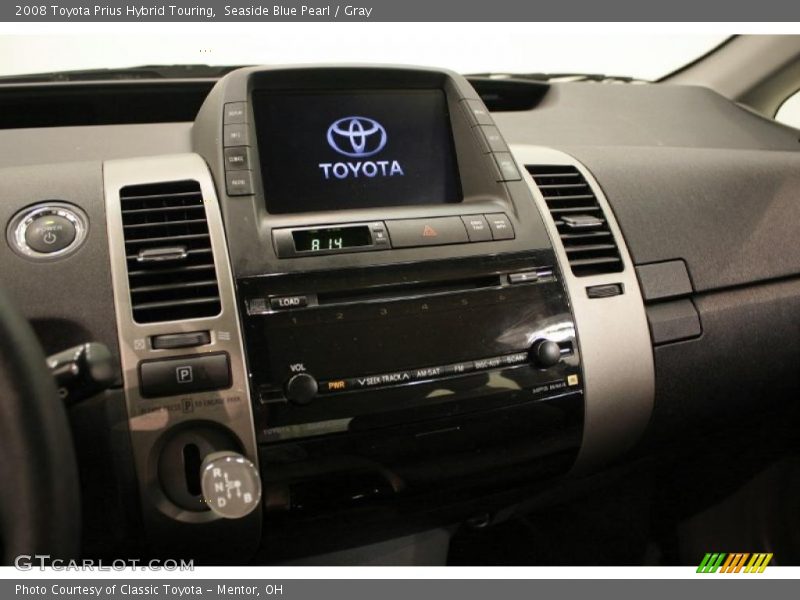 Seaside Blue Pearl / Gray 2008 Toyota Prius Hybrid Touring