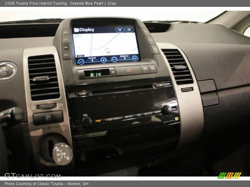 Seaside Blue Pearl / Gray 2008 Toyota Prius Hybrid Touring