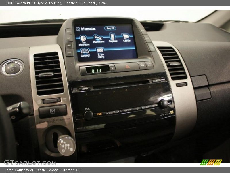 Seaside Blue Pearl / Gray 2008 Toyota Prius Hybrid Touring