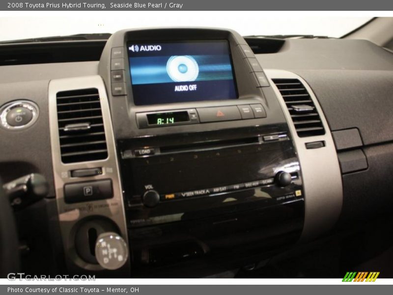 Seaside Blue Pearl / Gray 2008 Toyota Prius Hybrid Touring