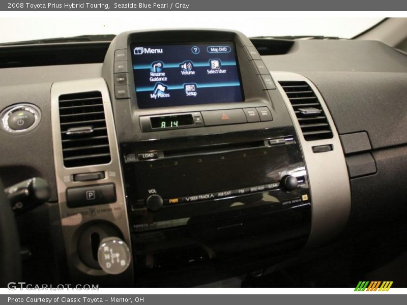 Seaside Blue Pearl / Gray 2008 Toyota Prius Hybrid Touring