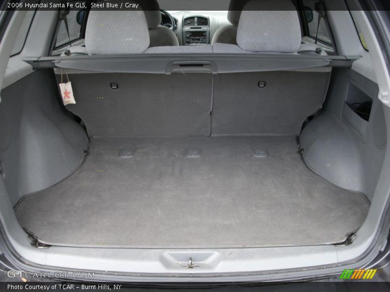 Steel Blue / Gray 2006 Hyundai Santa Fe GLS