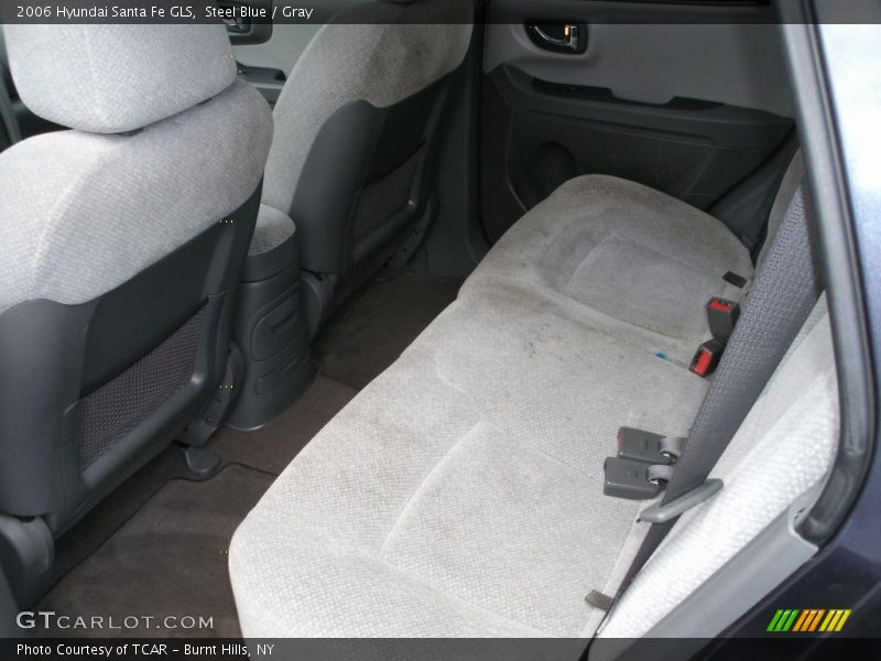 Steel Blue / Gray 2006 Hyundai Santa Fe GLS