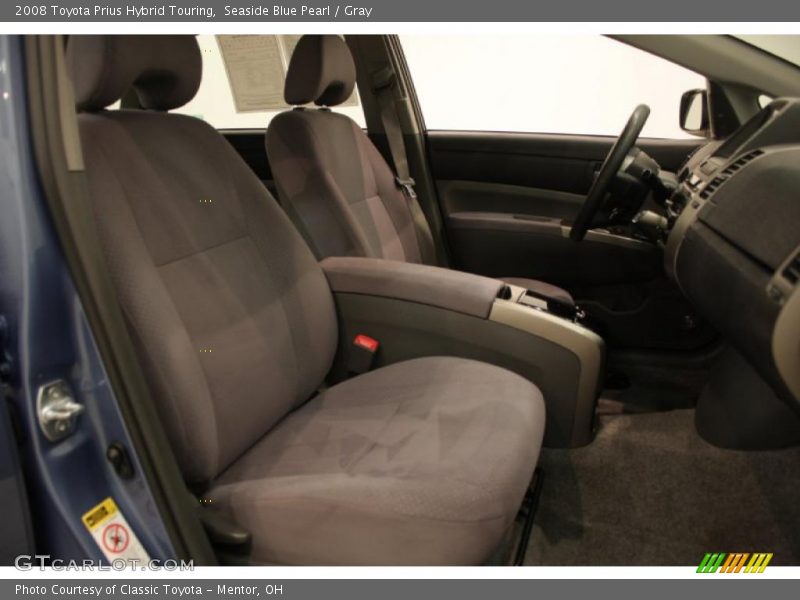 Seaside Blue Pearl / Gray 2008 Toyota Prius Hybrid Touring