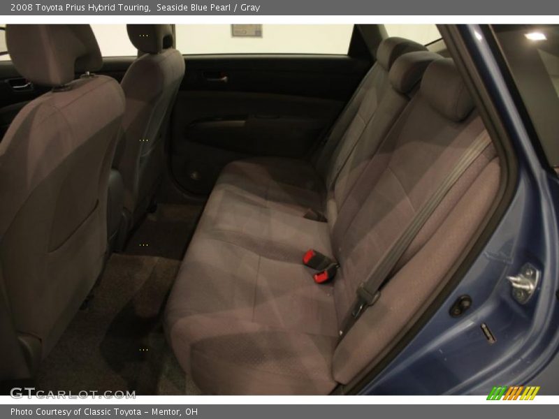 Seaside Blue Pearl / Gray 2008 Toyota Prius Hybrid Touring