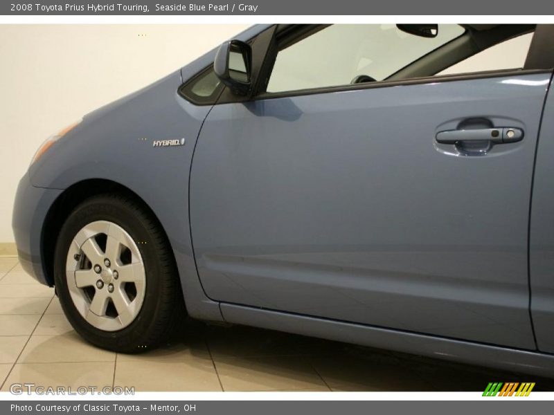 Seaside Blue Pearl / Gray 2008 Toyota Prius Hybrid Touring