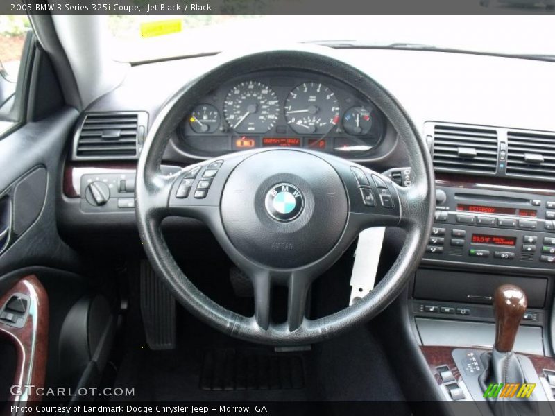 Jet Black / Black 2005 BMW 3 Series 325i Coupe