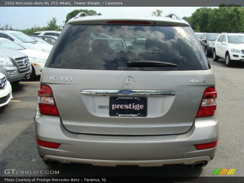 Pewter Metallic / Cashmere 2009 Mercedes-Benz ML 350 4Matic