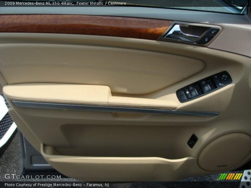 Pewter Metallic / Cashmere 2009 Mercedes-Benz ML 350 4Matic