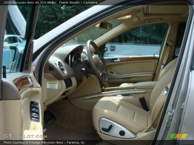Pewter Metallic / Cashmere 2009 Mercedes-Benz ML 350 4Matic