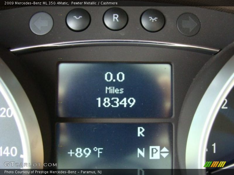 Pewter Metallic / Cashmere 2009 Mercedes-Benz ML 350 4Matic