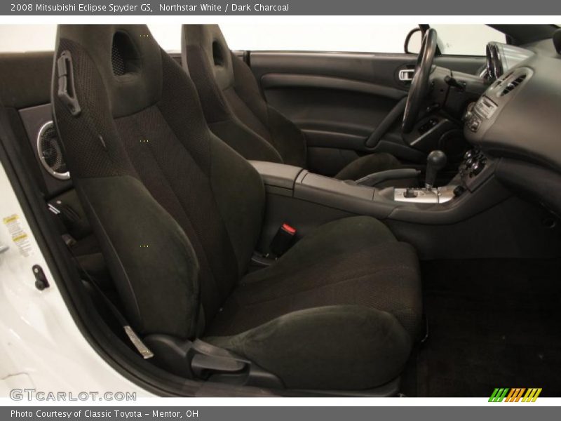 Northstar White / Dark Charcoal 2008 Mitsubishi Eclipse Spyder GS