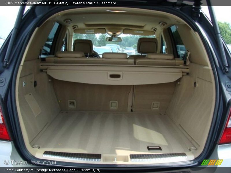 Pewter Metallic / Cashmere 2009 Mercedes-Benz ML 350 4Matic