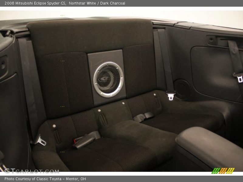 Northstar White / Dark Charcoal 2008 Mitsubishi Eclipse Spyder GS