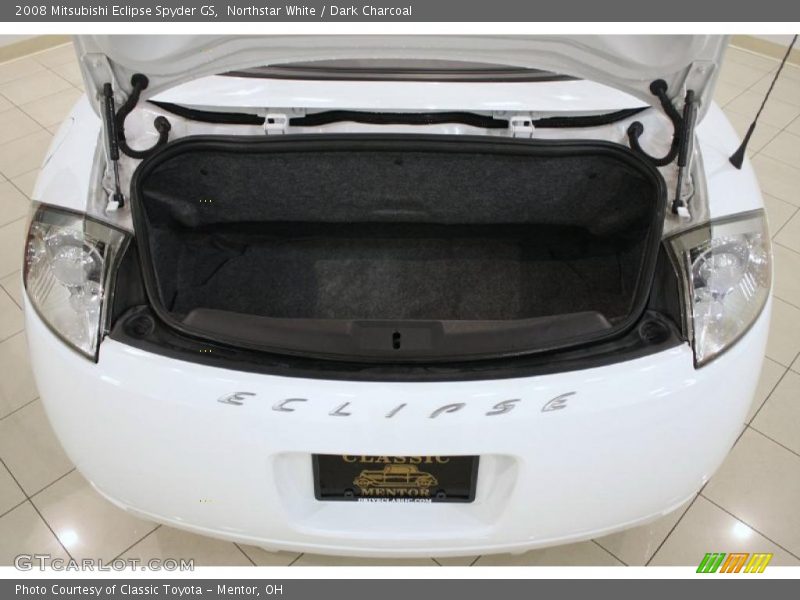 Northstar White / Dark Charcoal 2008 Mitsubishi Eclipse Spyder GS