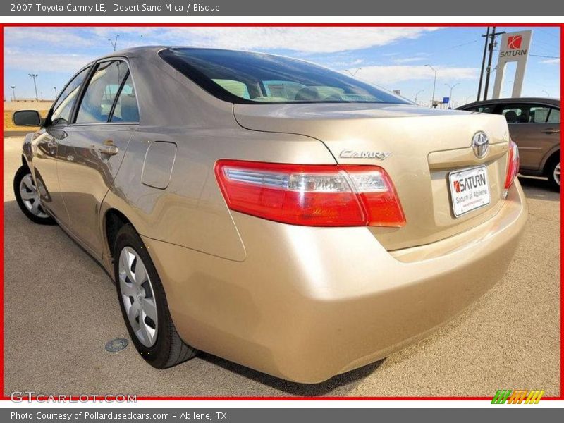 Desert Sand Mica / Bisque 2007 Toyota Camry LE